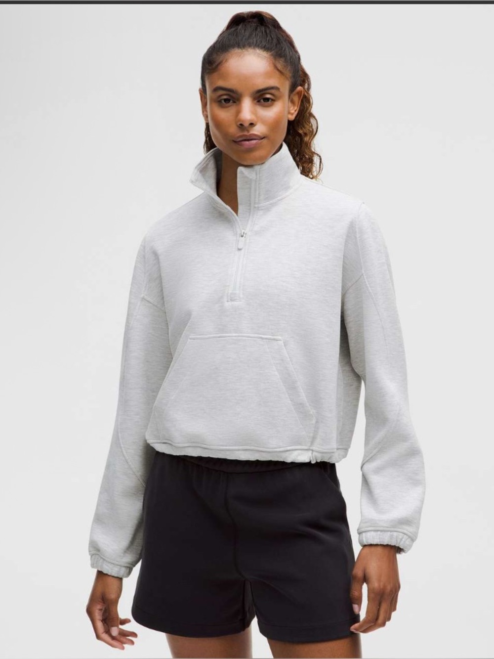 Lululemon Brushed Softstreme Half Zip